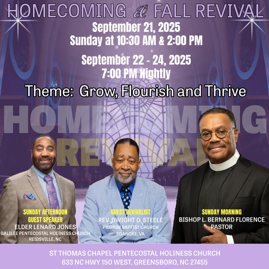 STC Homecoming &amp; Revival